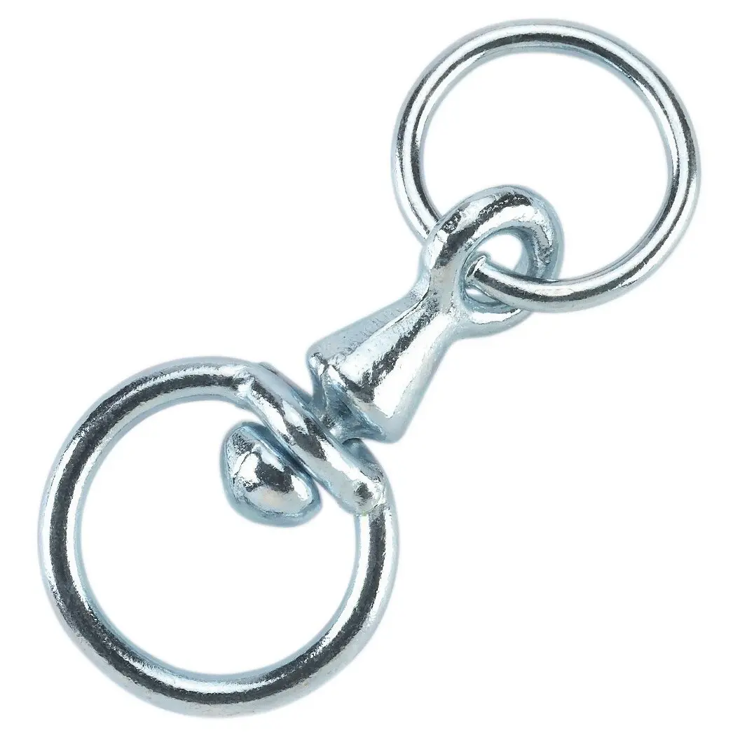 Kerbl Silber Zwingenbefestigung Für Ketten Mit Verzinktem Ring (X1)
