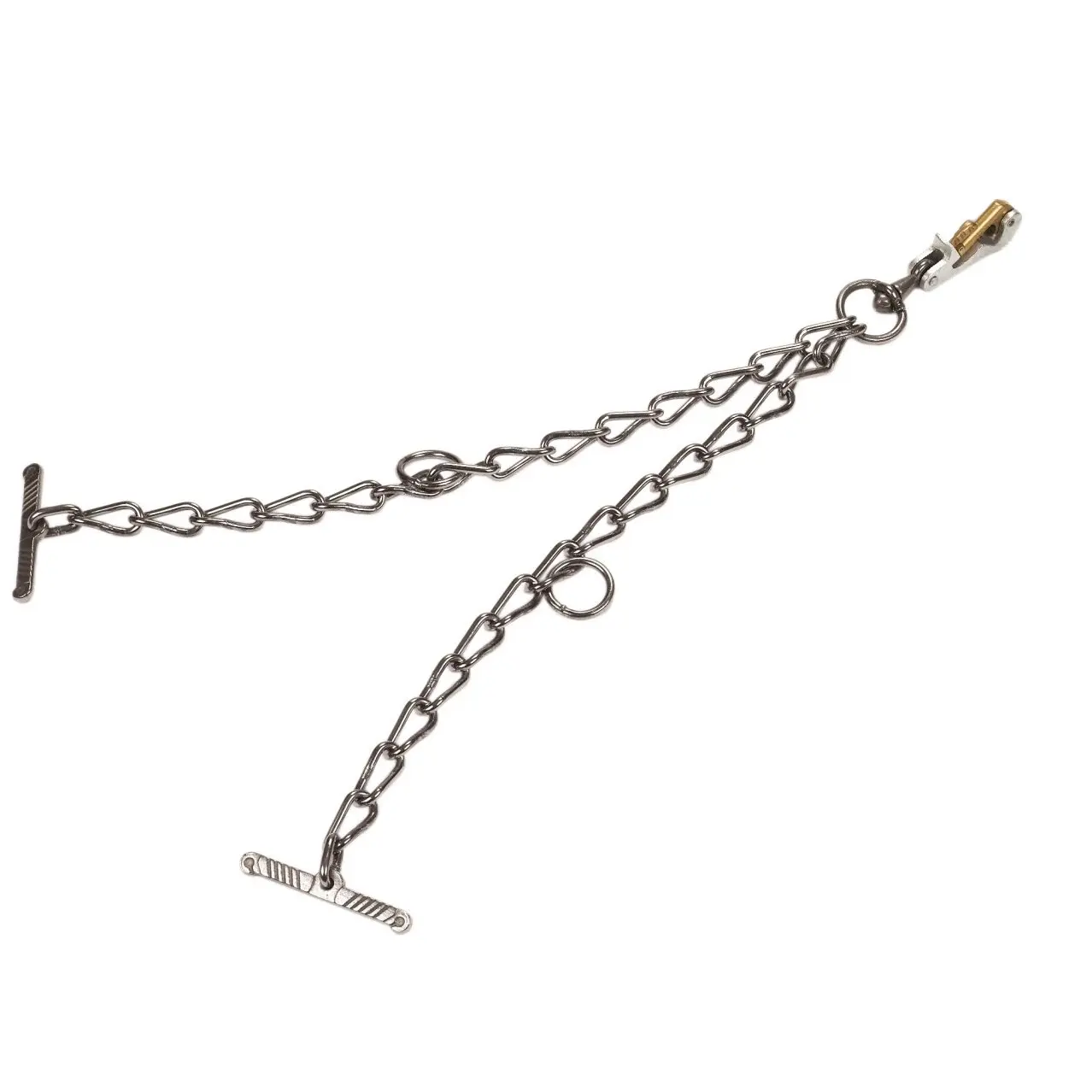 Secure double locking chain attachment Kerbl