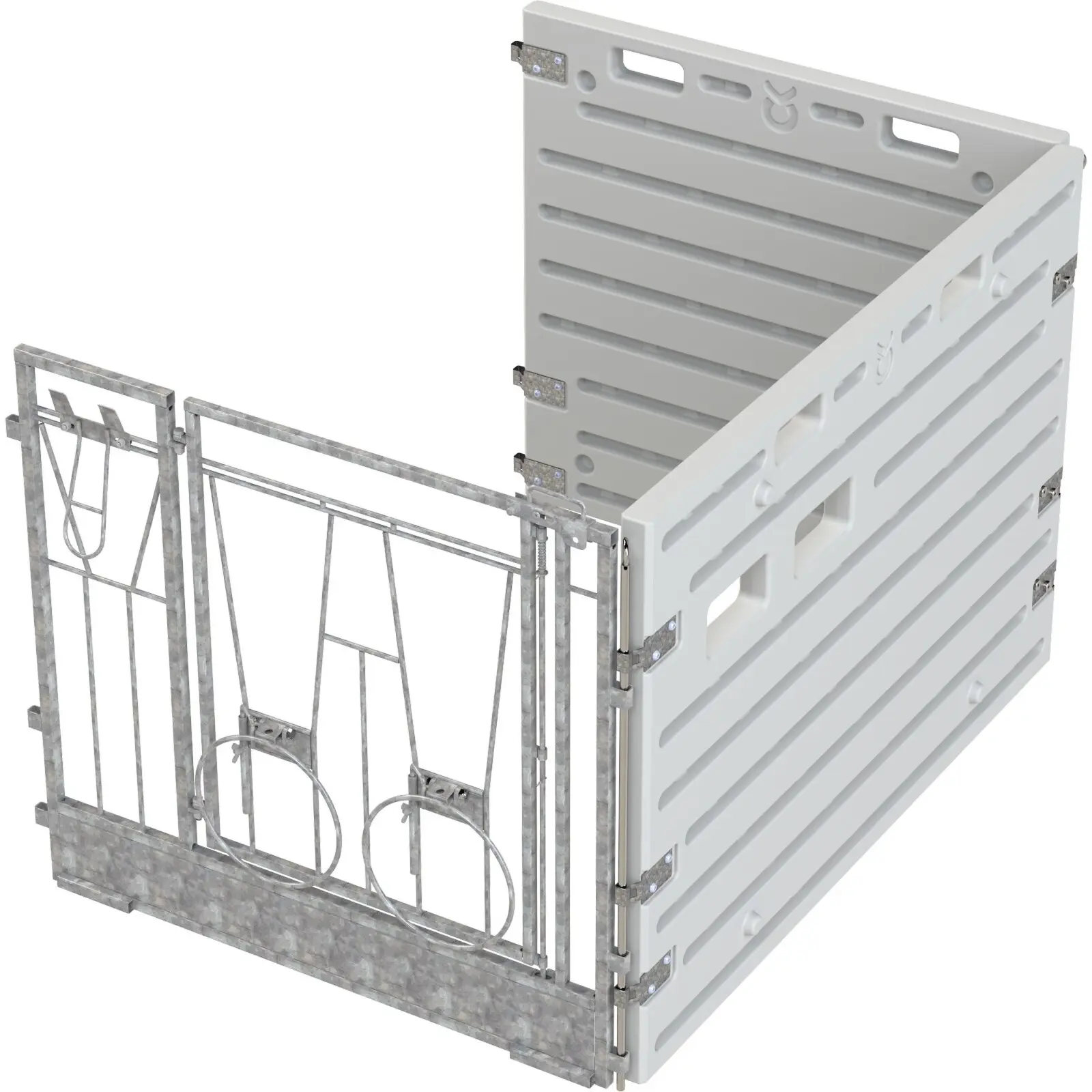 Modular Individual Calf Box Extension Free-standing Kerbl