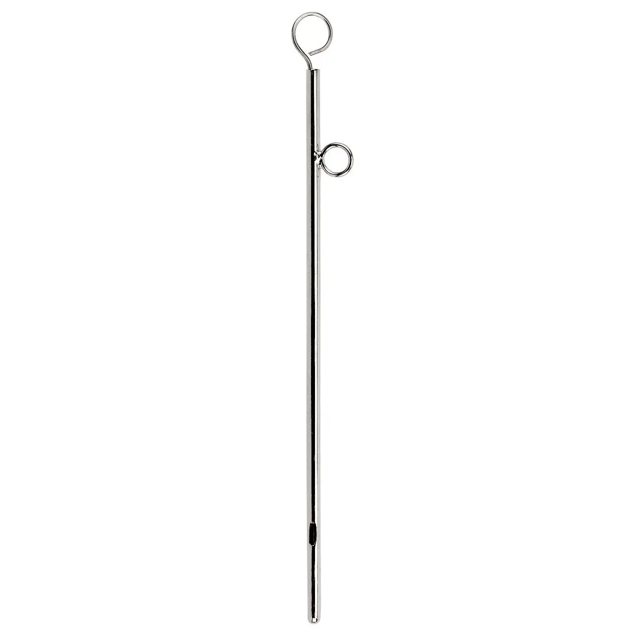 Stainless steel milking probe with ring Kerbl Fürstenberg