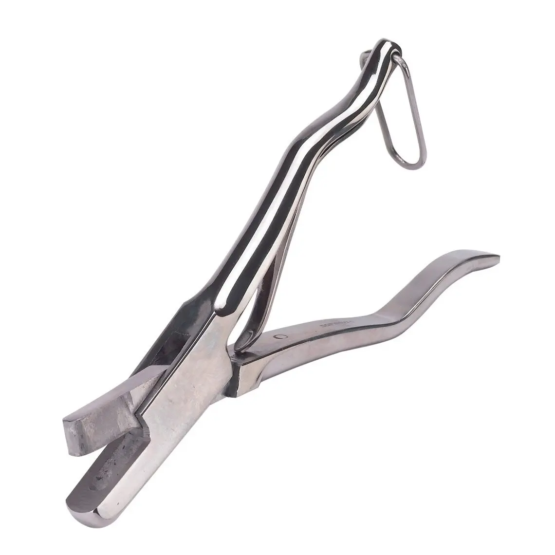 Stainless steel notching pliers round cut Kerbl