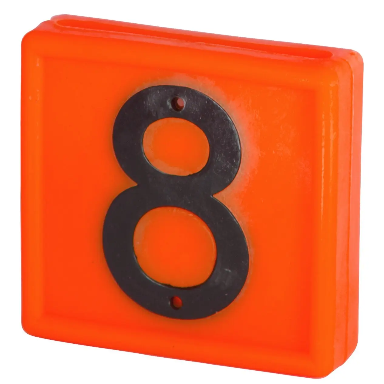 Numbered marking collar to slide onto the bracelet Kerbl N°8 (x10)