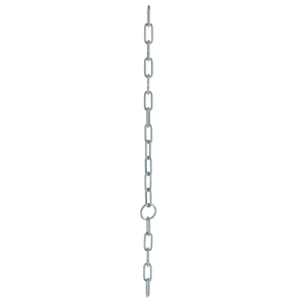 Single ring chain for stainless steel chewing cylinder Kerbl