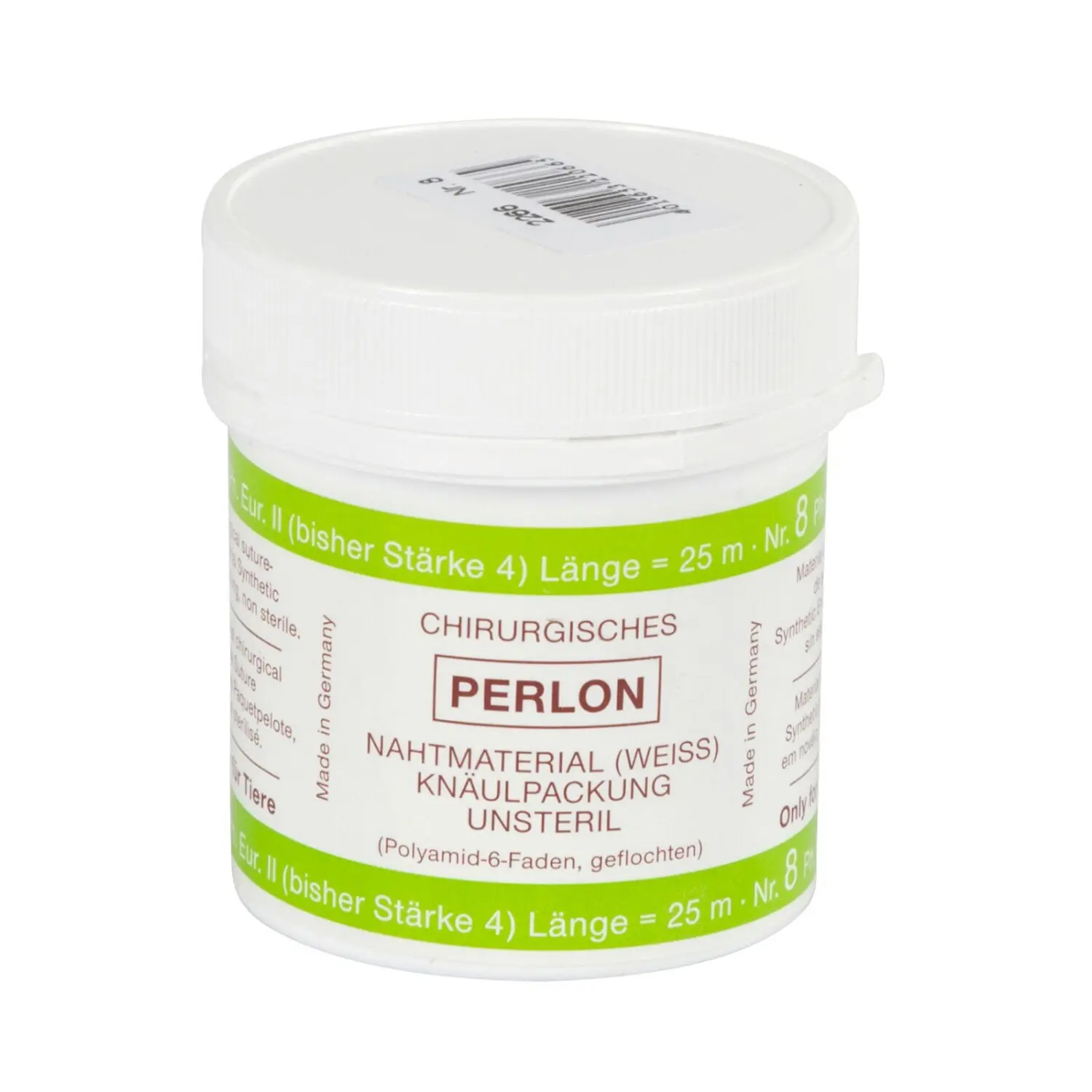 Accessorio per attrezzature chirurgiche filo da cucito non sterile in perlon Kerbl
