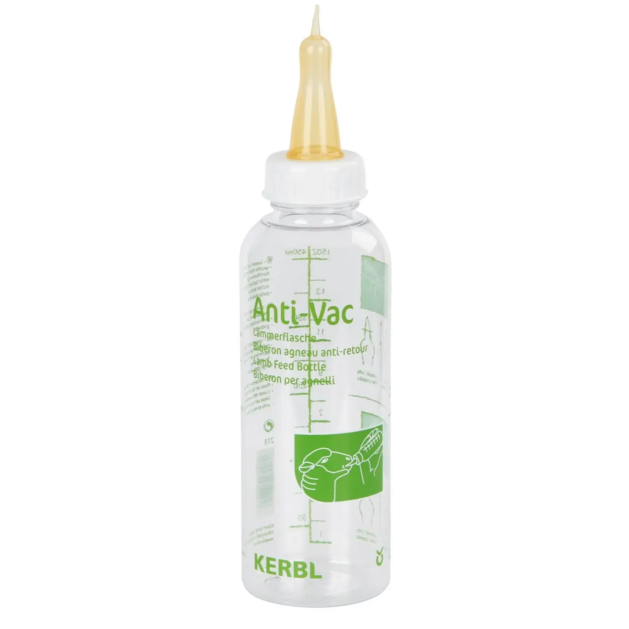 Anti-return bottle for lambs Kerbl