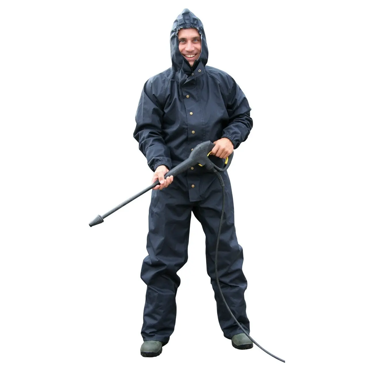 Cleaning/washing suit with hood Kerbl