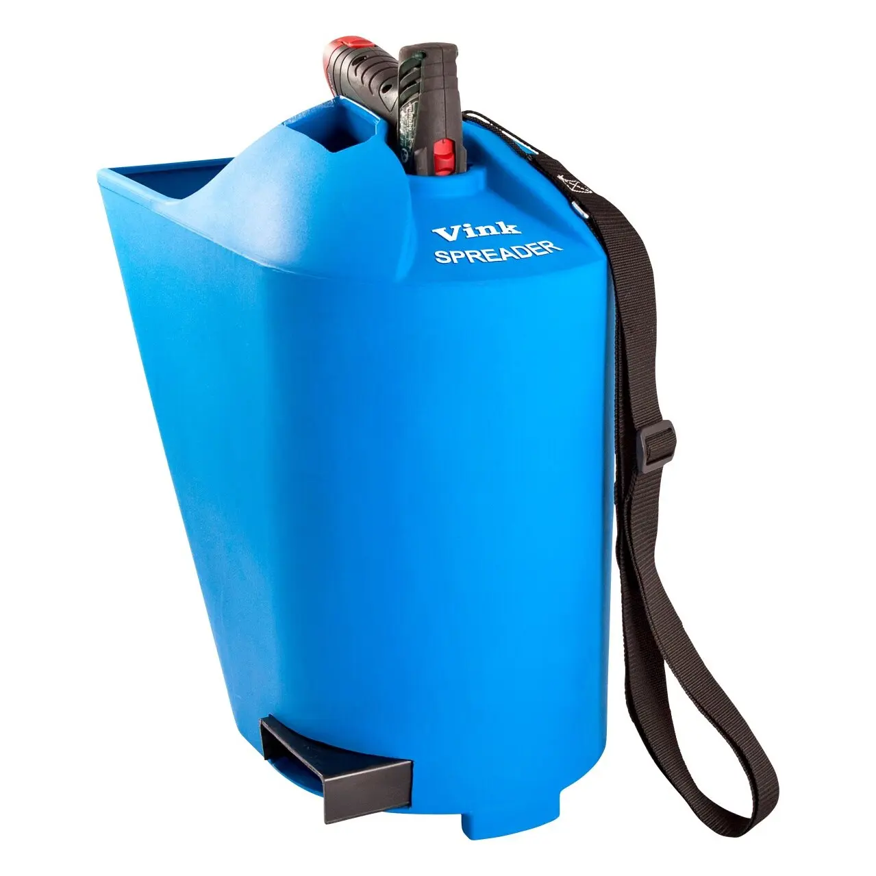 portable powder litter spreader with strap Kerbl