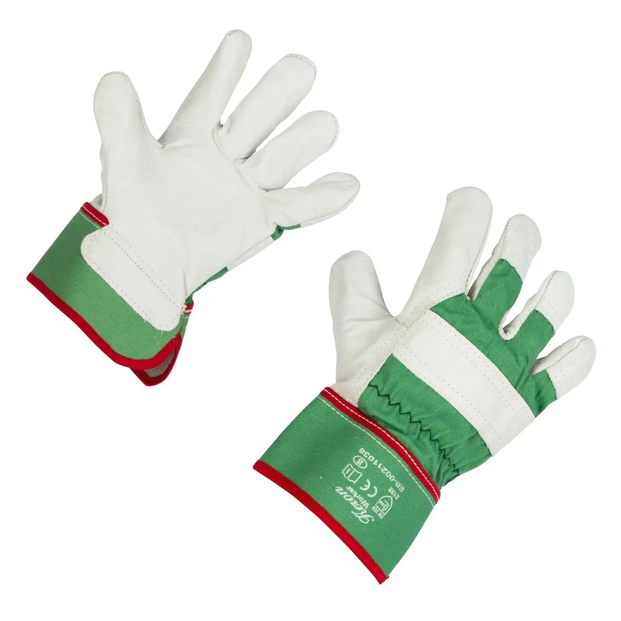Worker Pigskin Leather Gloves Kerbl