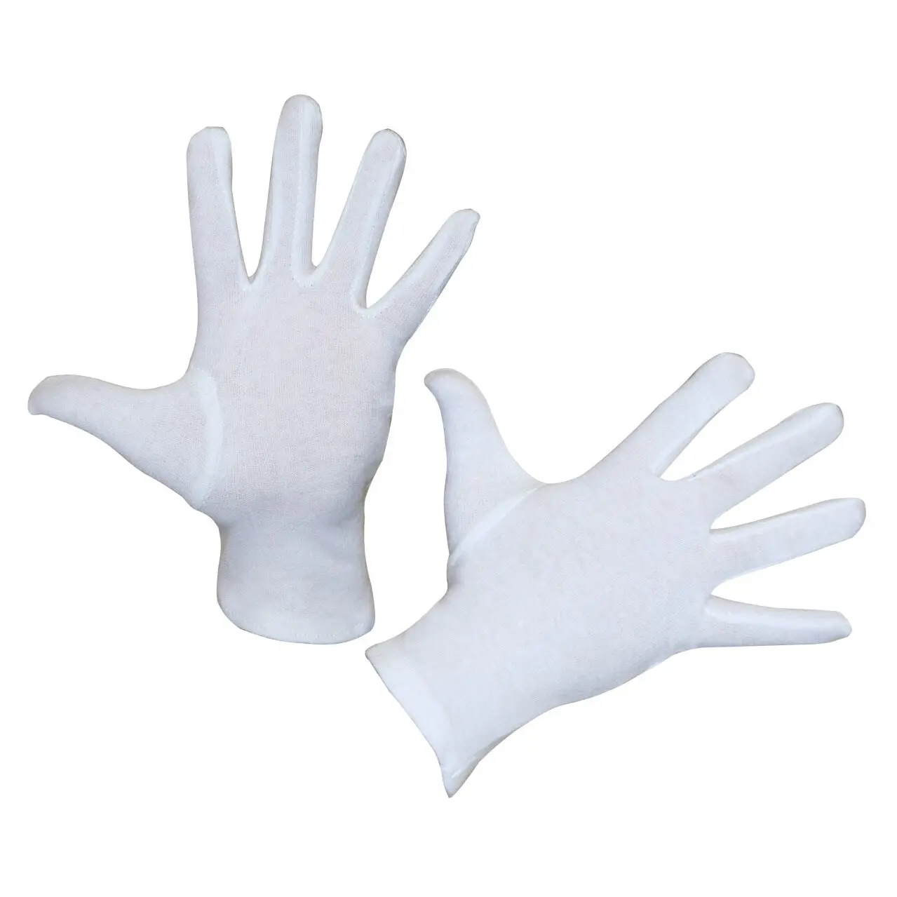 Knitted cotton gloves Kerbl DermaTex (x6)