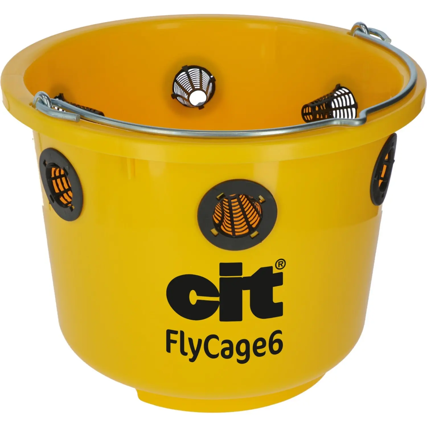 Lid, fly trap and 6 grids with bait Cit FlyCage6