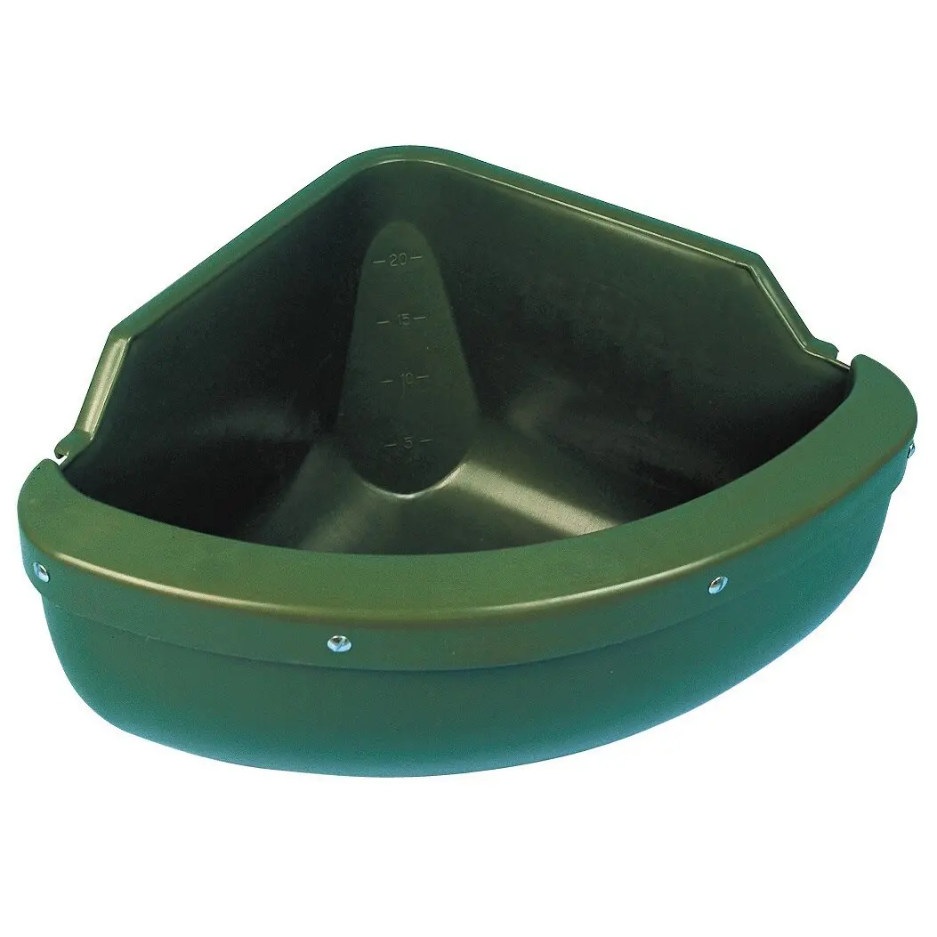 Kerbl Vert Mangeoire D'angle Avec Rebord