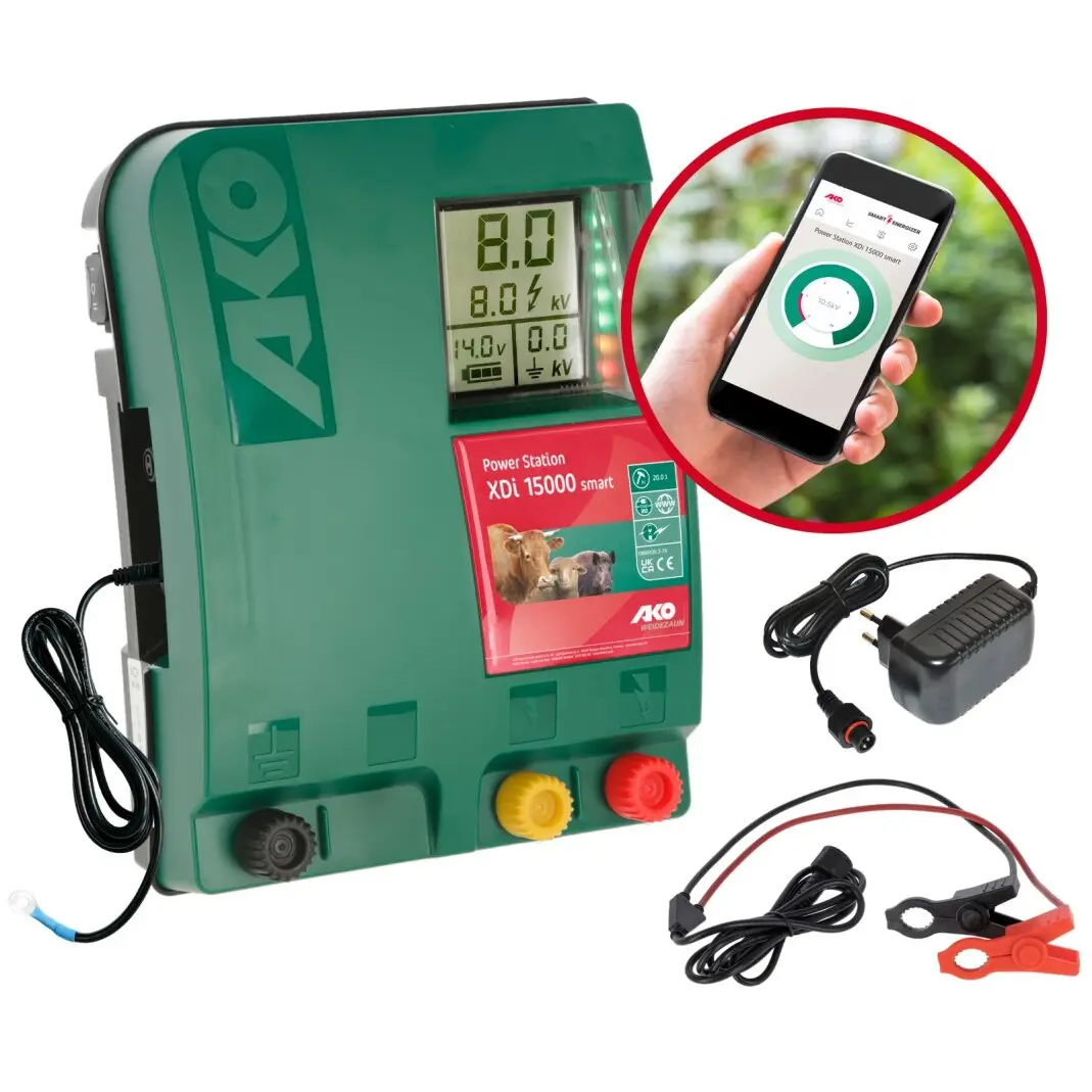 Electric fence energiser Kerbl XDI 15000 s
