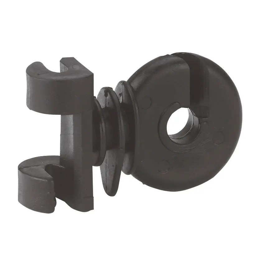 Insulators for additional round clip electric fence Kerbl (x25)