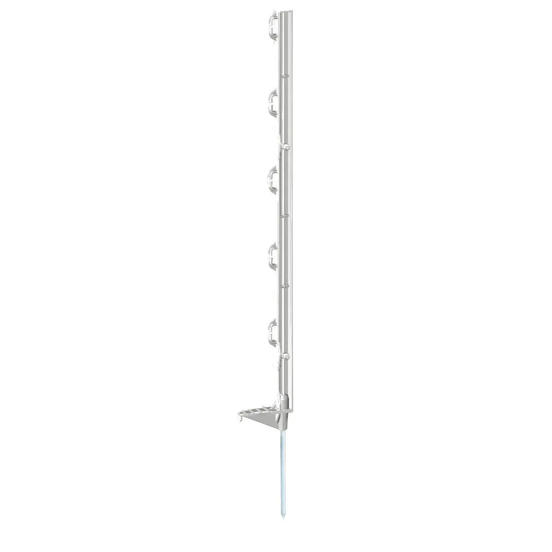 Piquet cloture PVC simple bêche Kerbl Eco (x5)