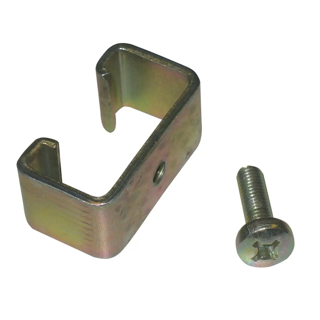 Electric fence insulators universal clips with thread Kerbl T-Post (x2)