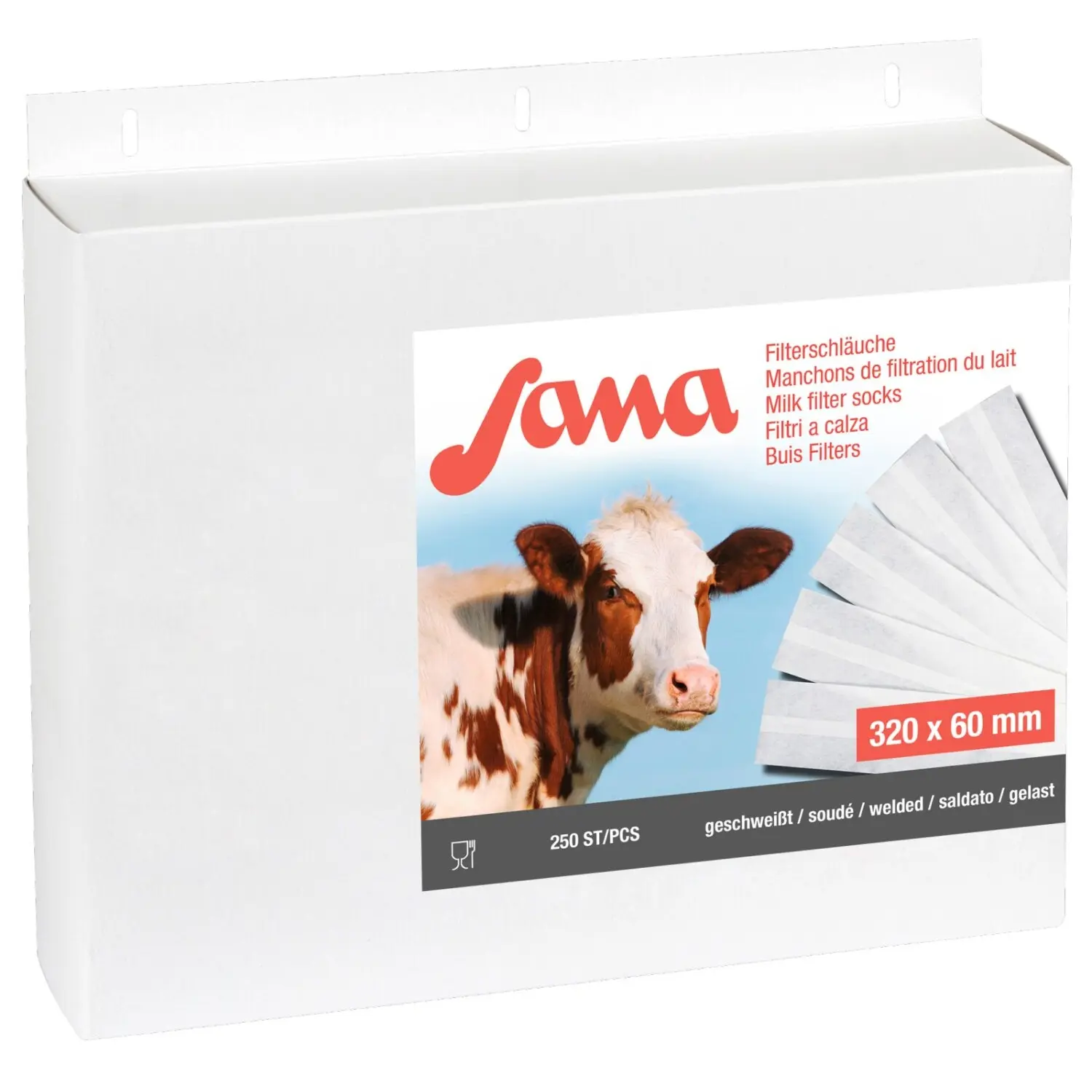 Milk filter Kerbl Sana (x250)