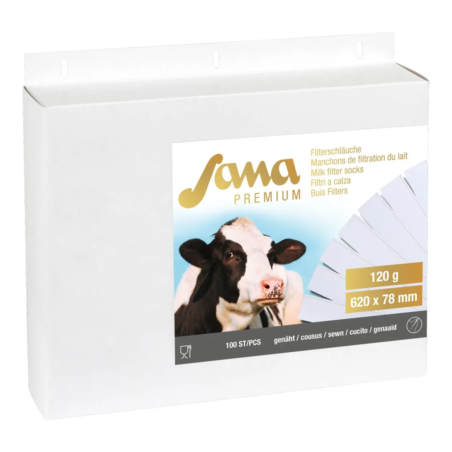 Milk filter Kerbl Sana Premium (x100)