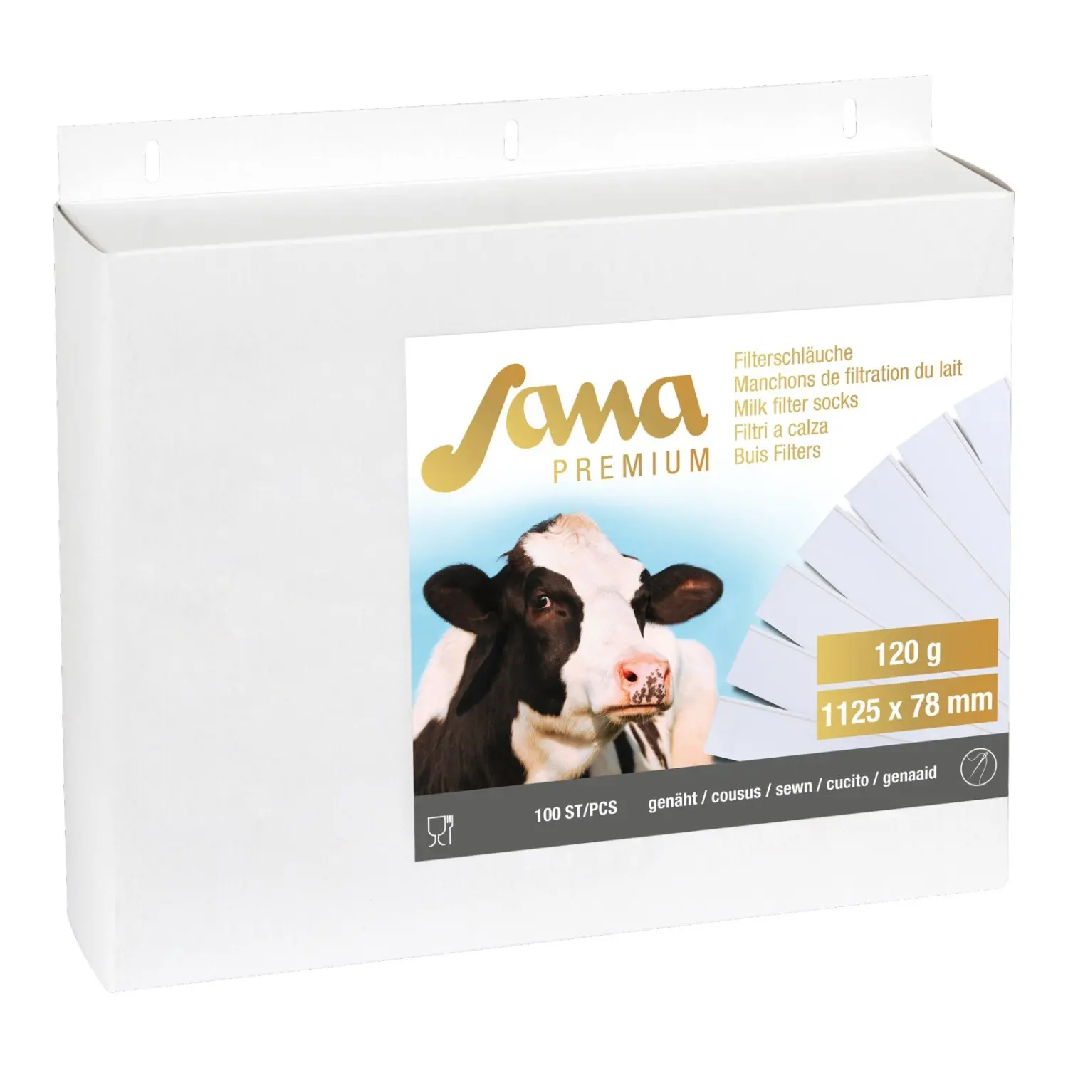 Milk filter Kerbl Sana Premium (x100)