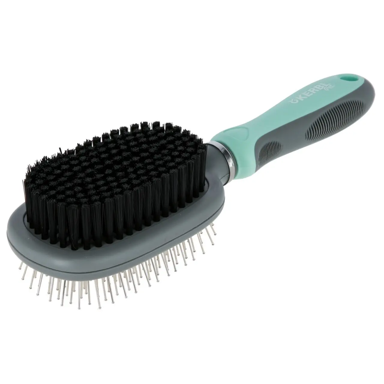 Double flexible dog brush Kerbl