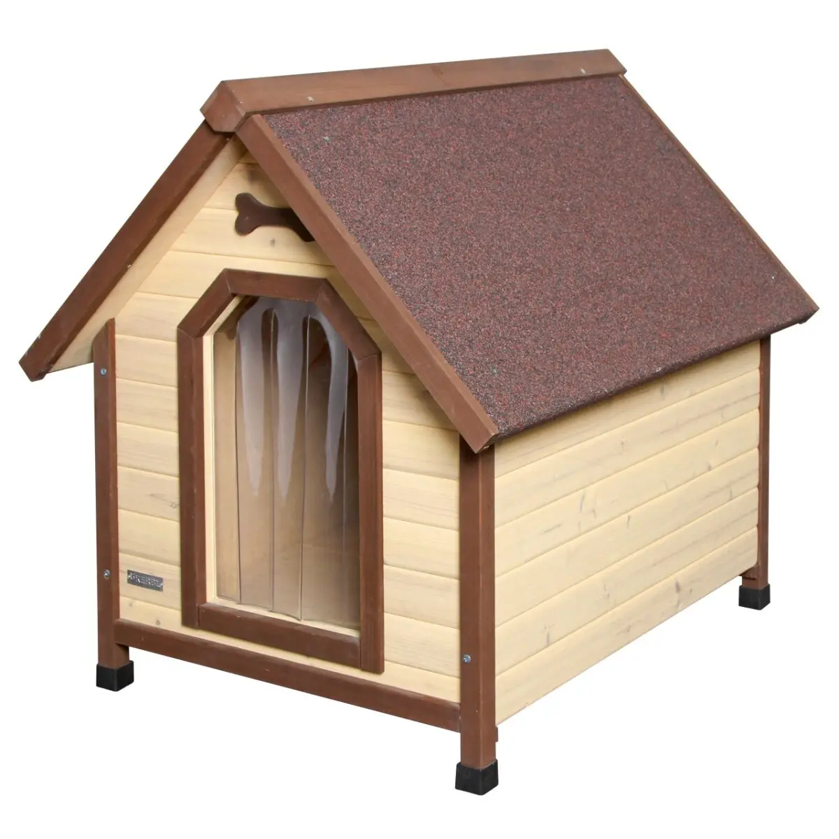 Kerbl Braun Hundehütte 4-Saisons
