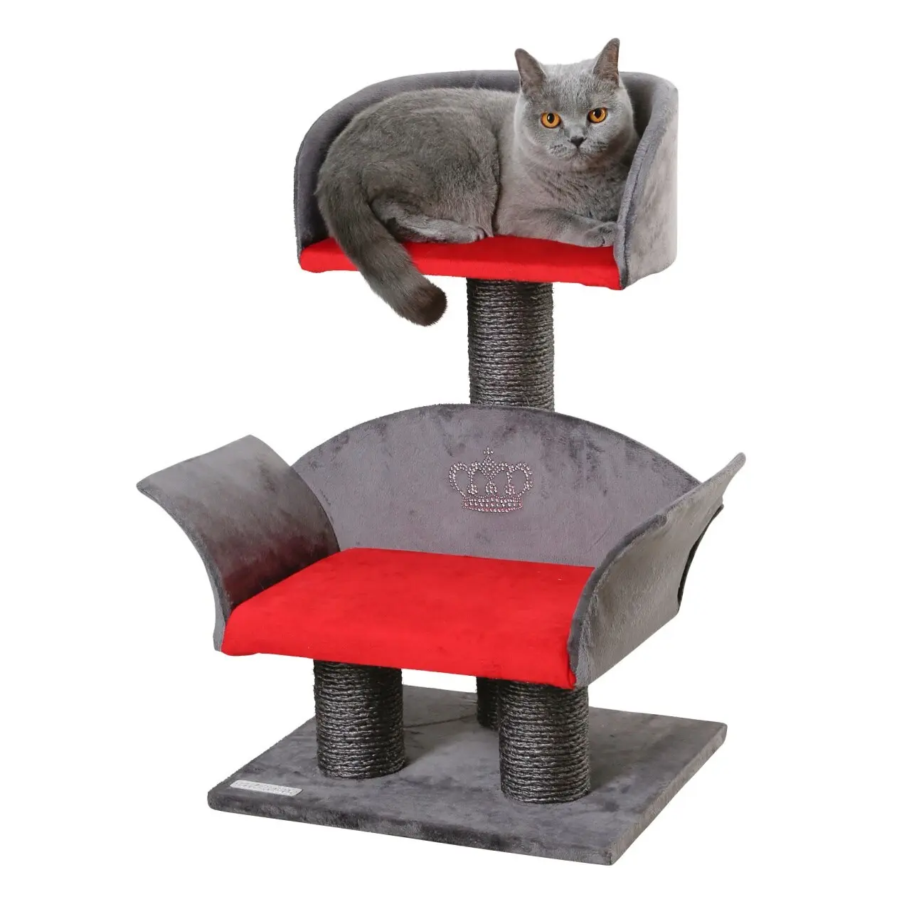 Kerbl Gris Arbre À Chat Lounge Deluxe