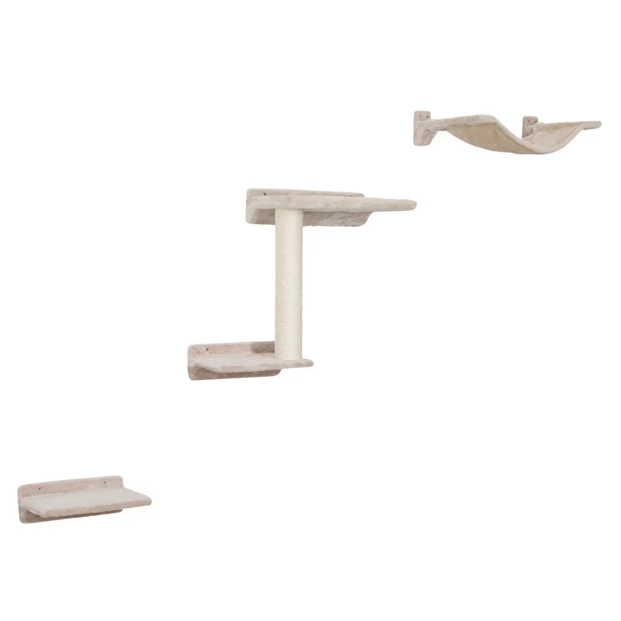 Kerbl Beige Árbol Para Gatos - 5 Piezas Zugspitze