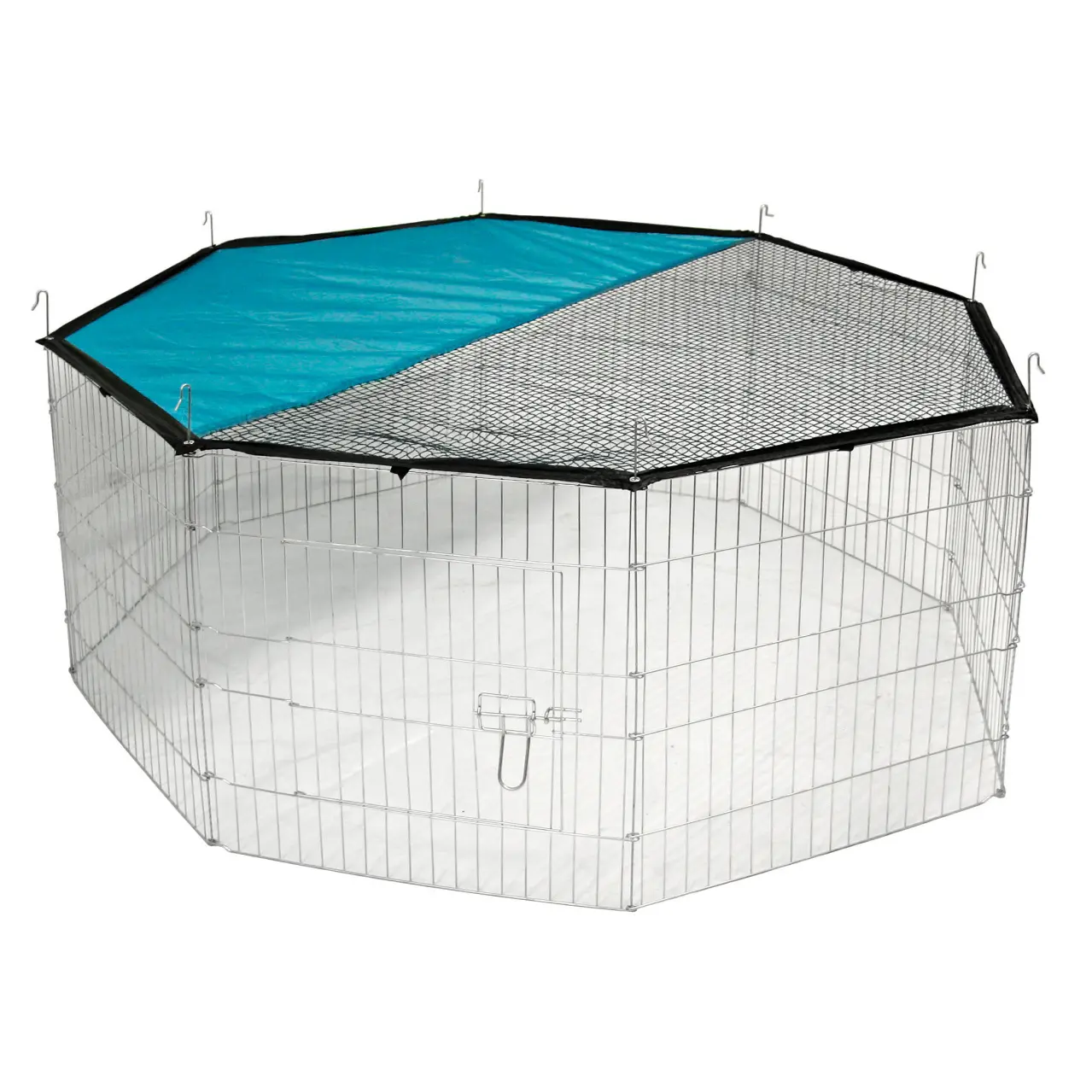 Kerbl Pet Freigehege 8eckig mit Sonnenschutz - Sparset: Freigehege inklusive Sonnenschutz und Nylonboden - Image 4