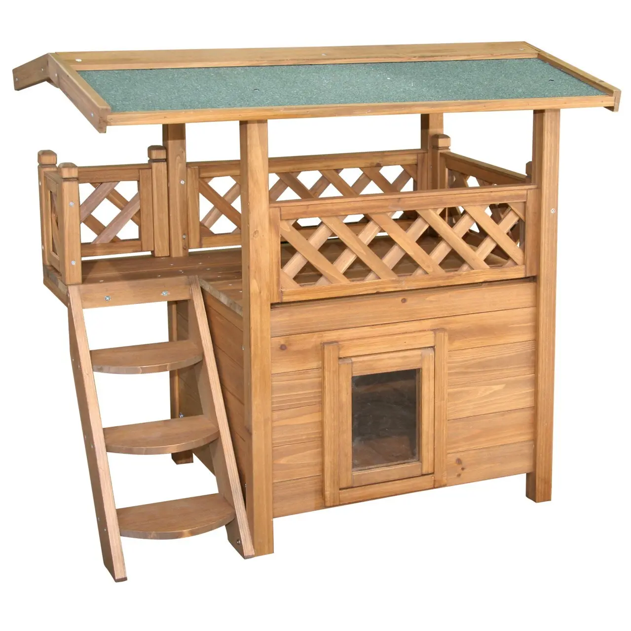 Kerbl Maison de chat Lodge 77x50x73 cm