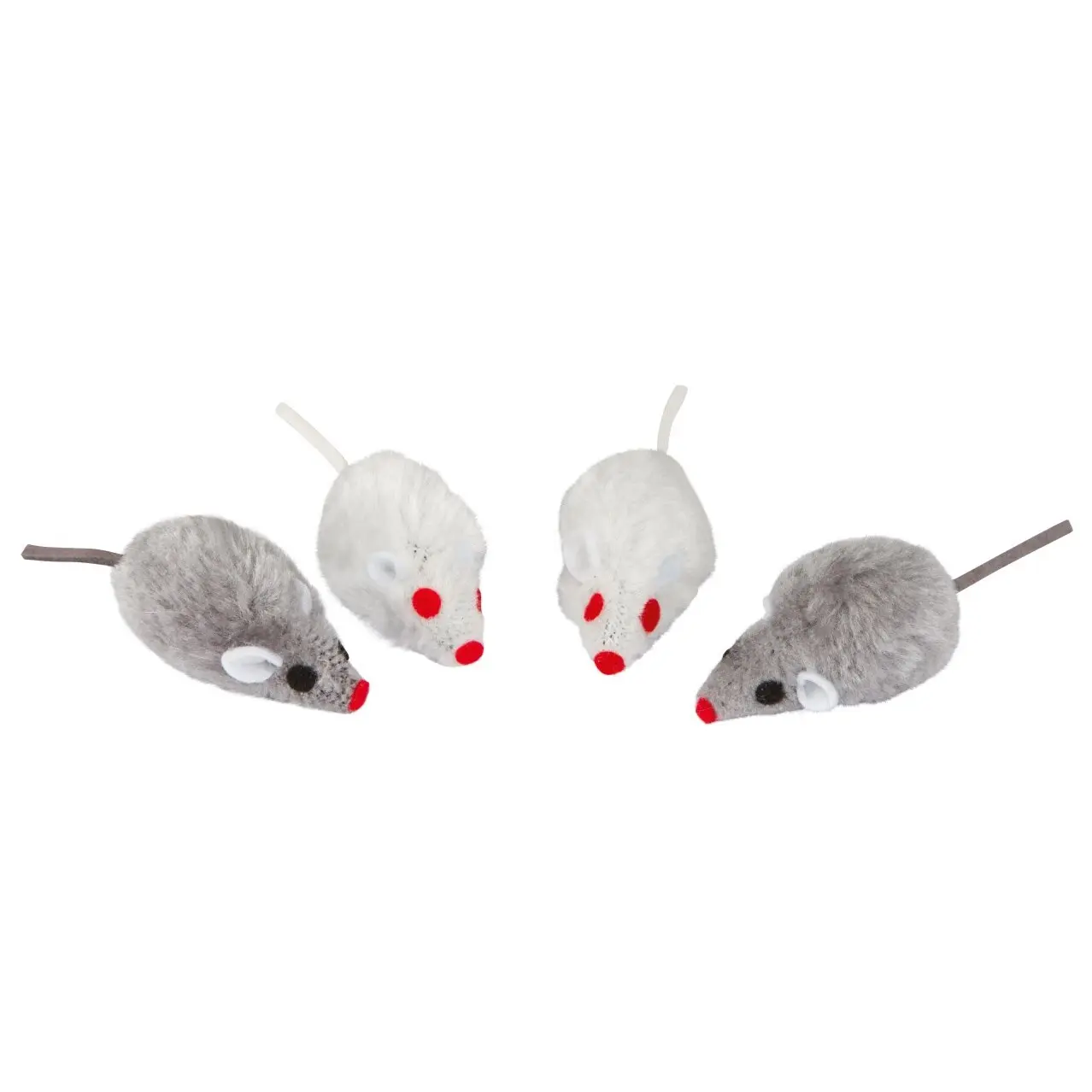 Long-haired mouse with sound effects Kerbl (x4)