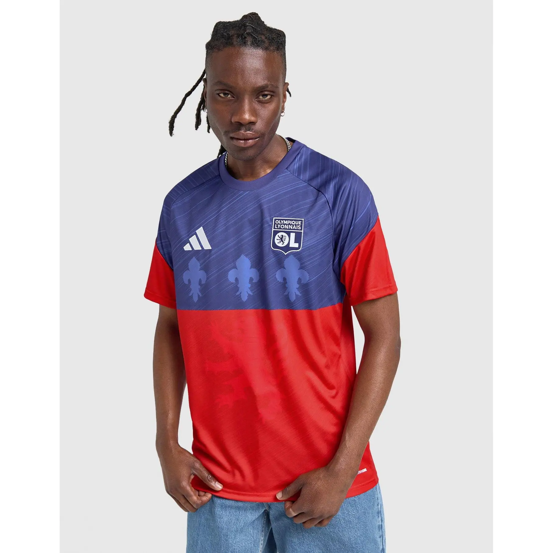 Maillot prematch OL Tiro 2026/27