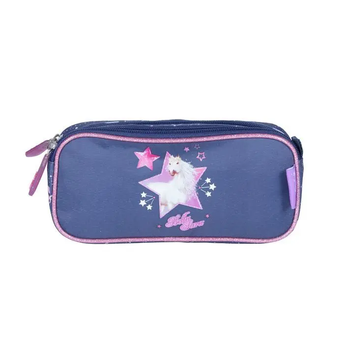 Astuccio rettangolare per bambini con due scomparti Kid'Abord Bella Sara Cosmic