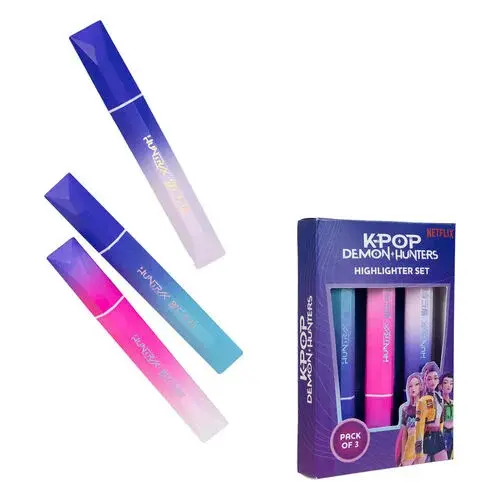 K-pop - Markeerstiften Set 3 stuks - Demon Hunters Huntr/x