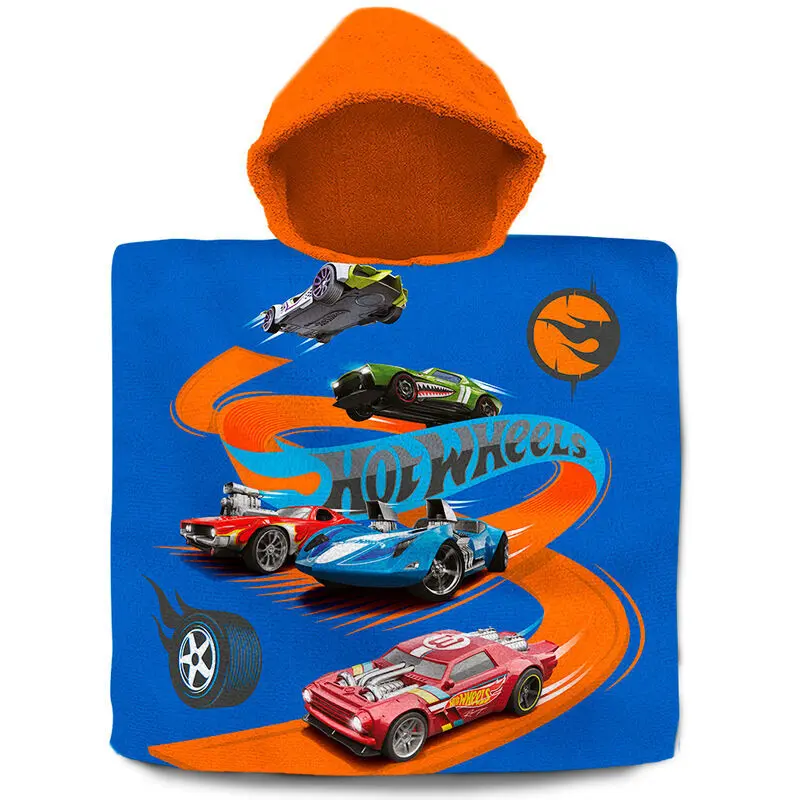 Poncho aus Baumwolle Kids Licensing Hot Wheels