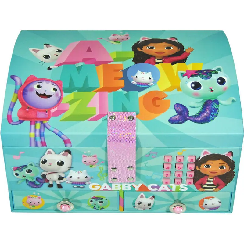 Boîte à bijoux avec code Kids Licensing Gabbys Dollhouse