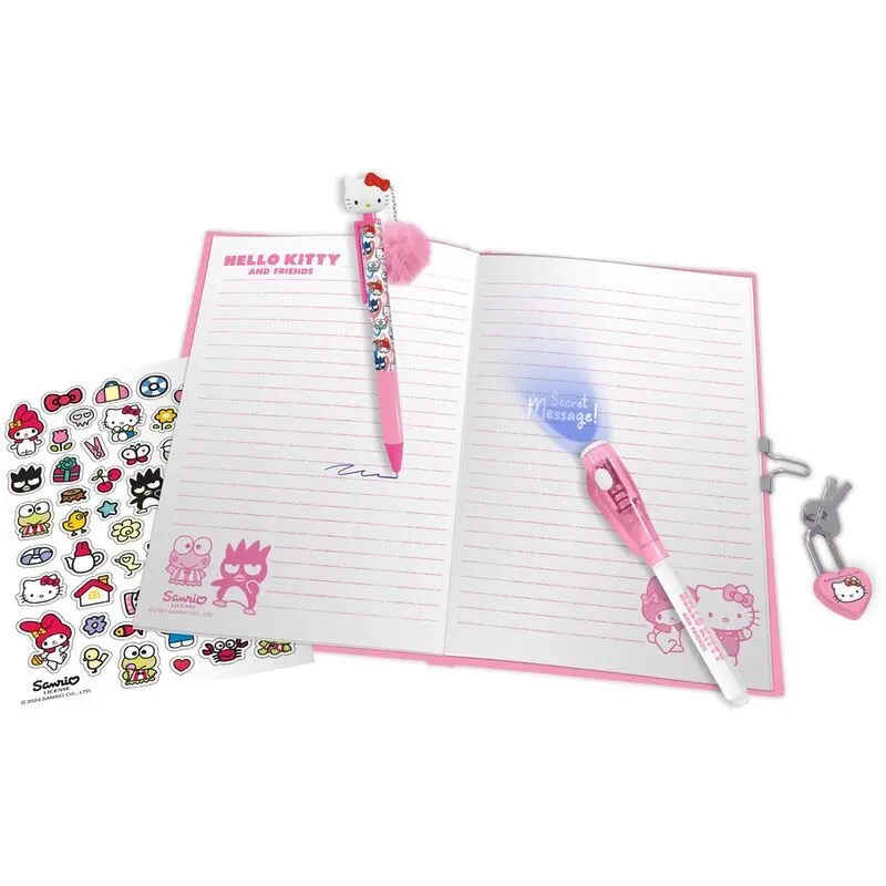 HELLO KITTY & FRIENDS SECRET DIARY - Image 3