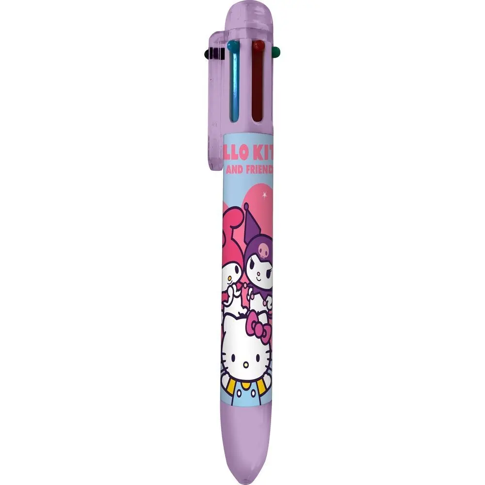 Penna a 6 colori Kids Licensing Hello Kitty and Friends (x12)