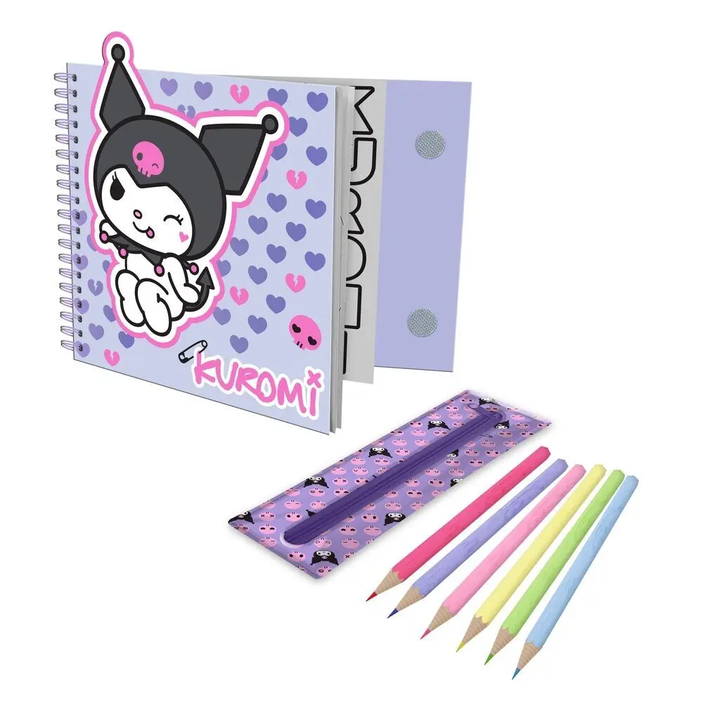 Hello Kitty Mehrfarbig Kuromi Malbuch - Image 2
