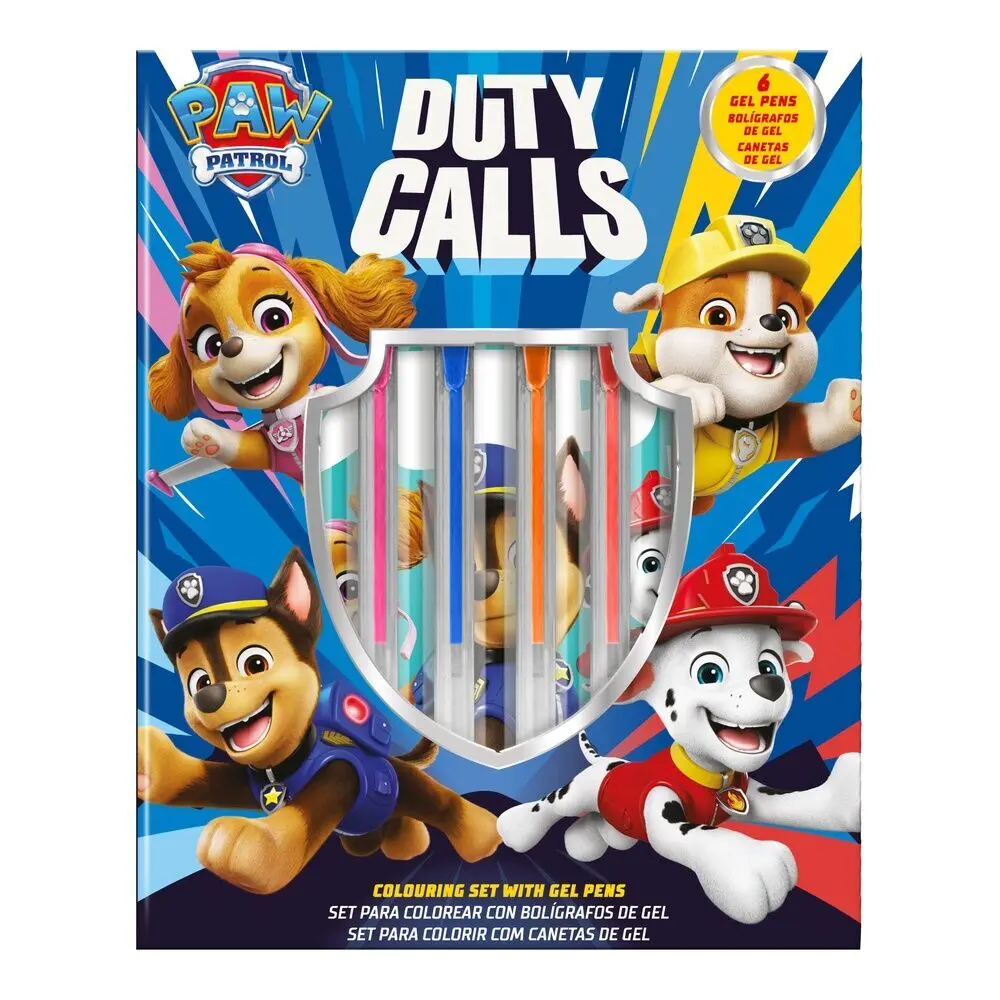 Quaderno di attività e penna gel Kids Licensing Paw Patrol