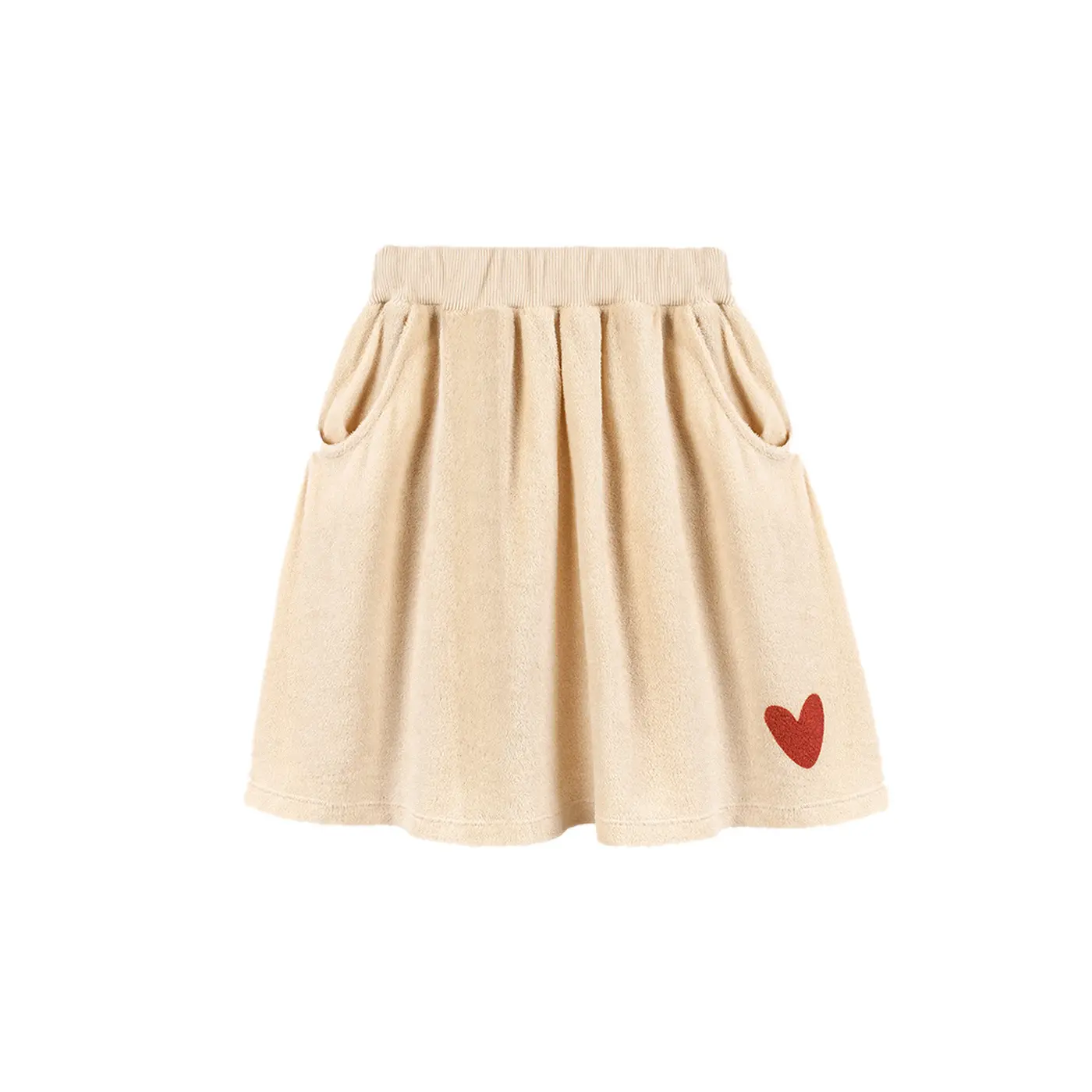 Jupe bébé fille Kids on the Moon Red Heart