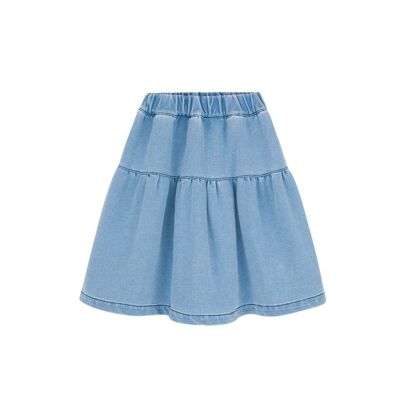 Gonna in denim da bambina Kids on the Moon