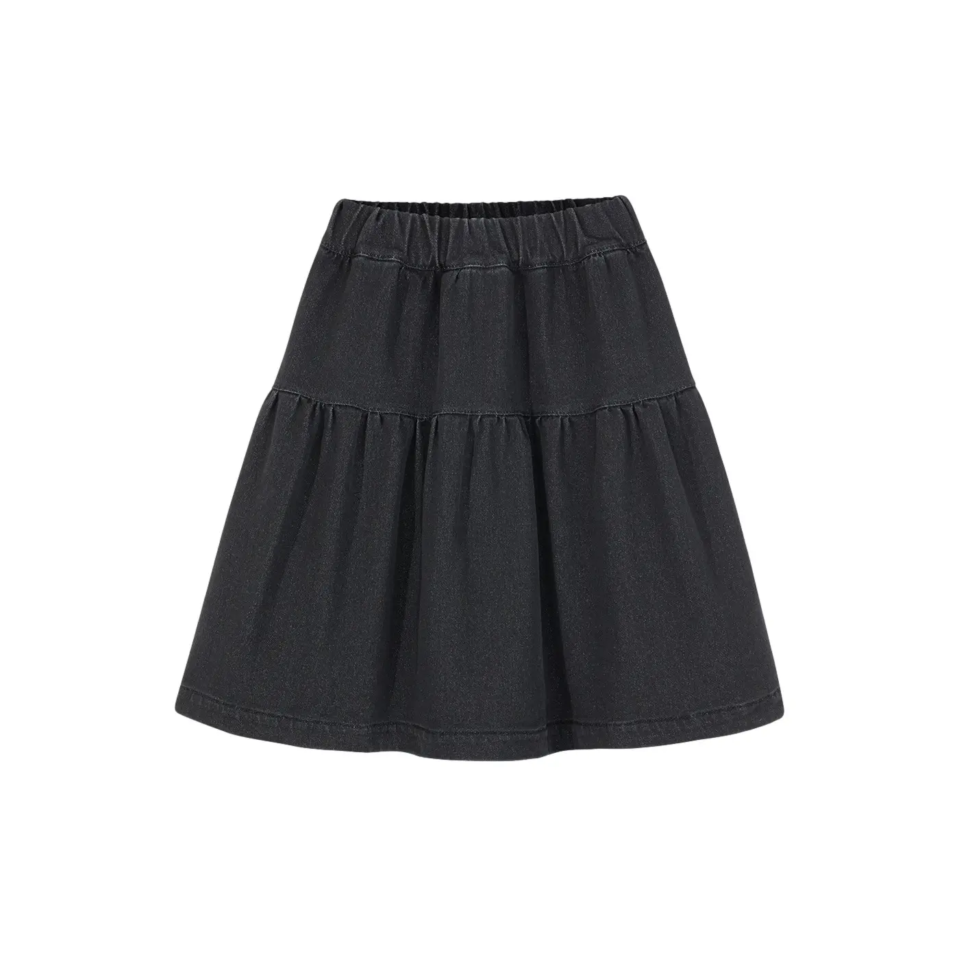 Jupe en jean bébé fille Kids on the Moon Charcoal