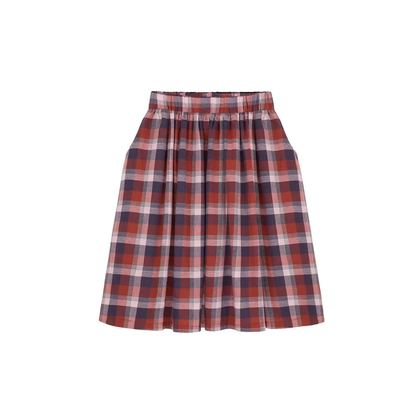 Gonna a pieghe per bambina Kids on the Moon Berry