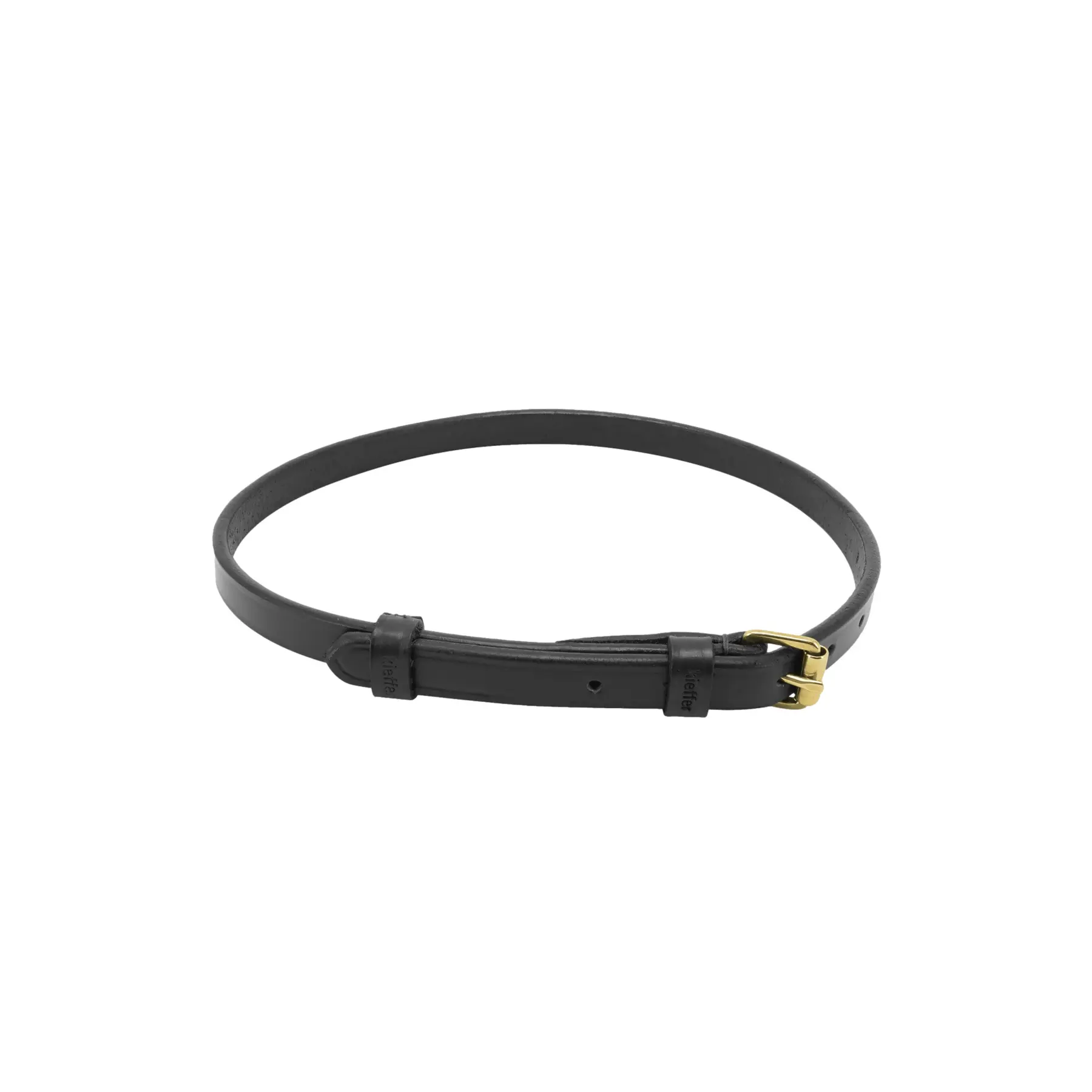 Horse bridle accessory Kieffer with brass fittings
