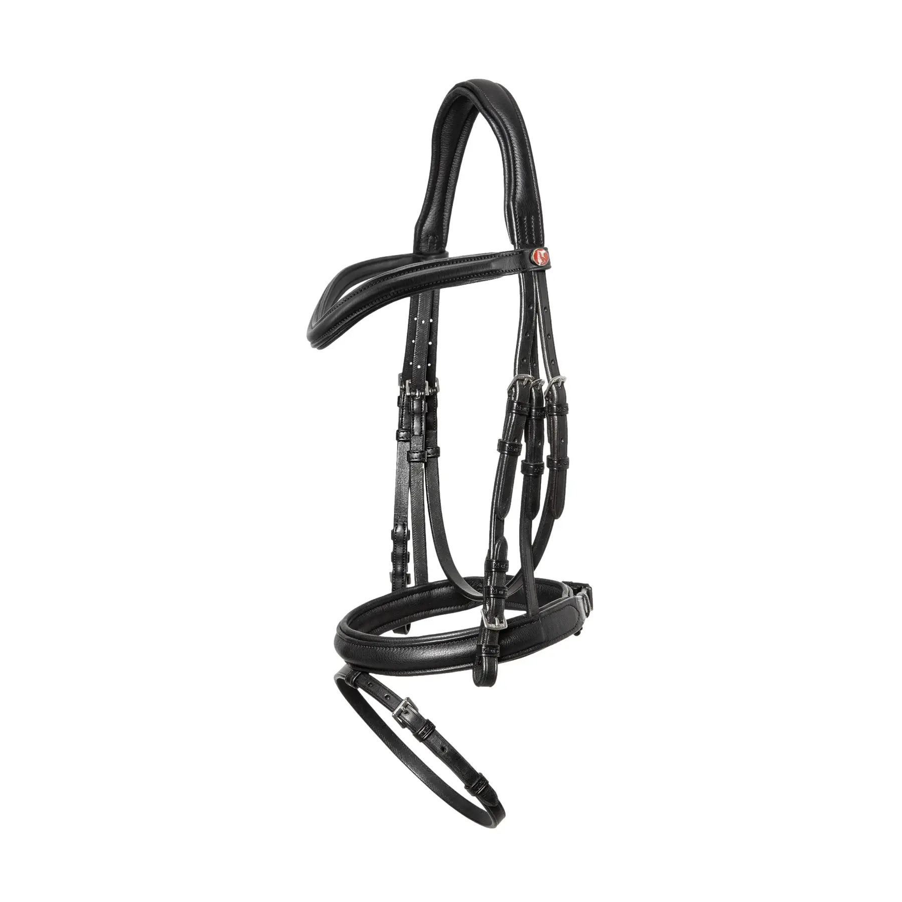Trense Kieffer Ultrasoft Haflinger Curved Browband / Lined