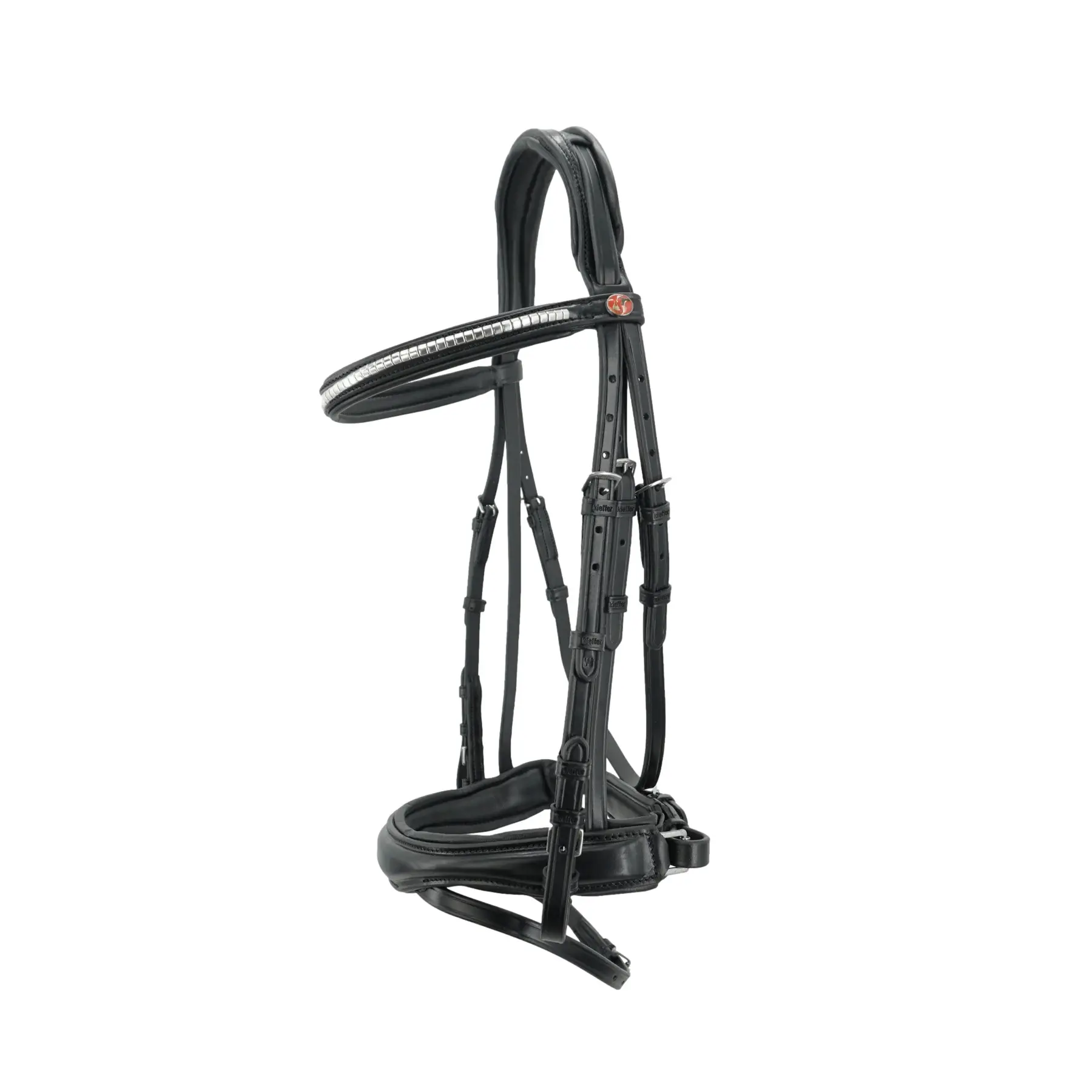 Trense Kieffer Perseus chrome chain in browband