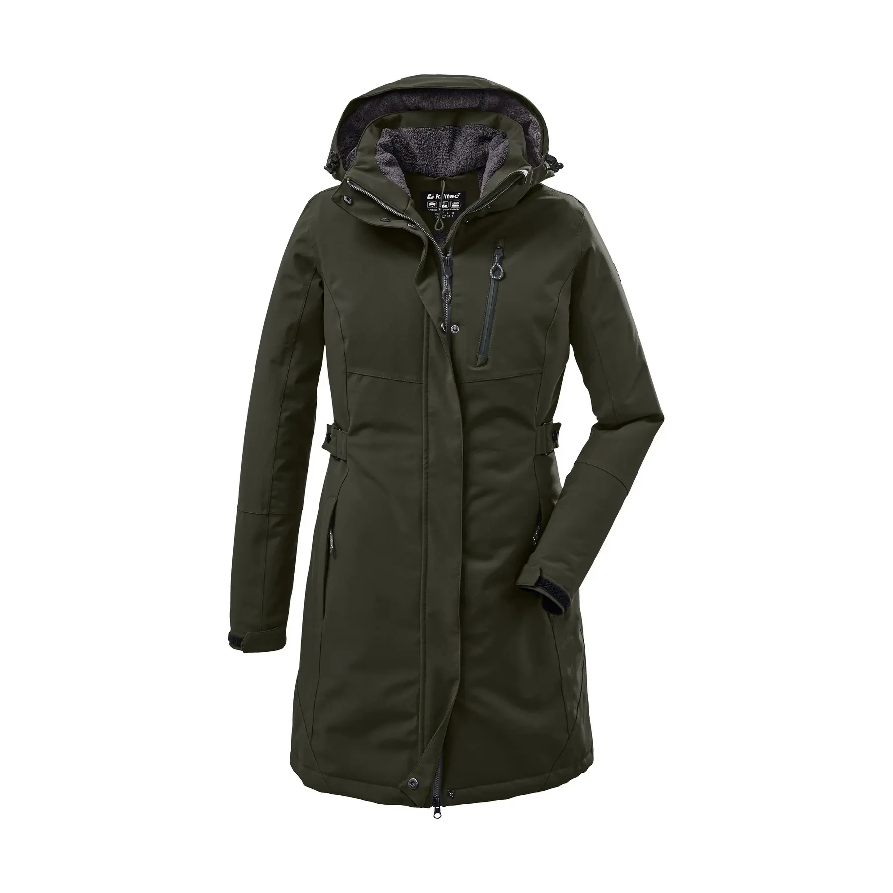 Regenjacke mit Kapuze für Damen Killtec Kow 165