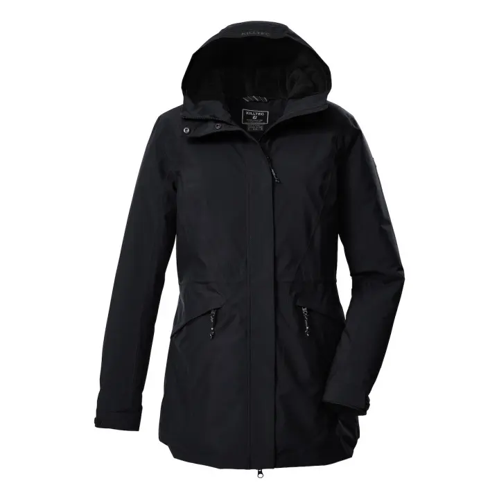 Regenjacke mit Kapuze für Damen Killtec Kow 19