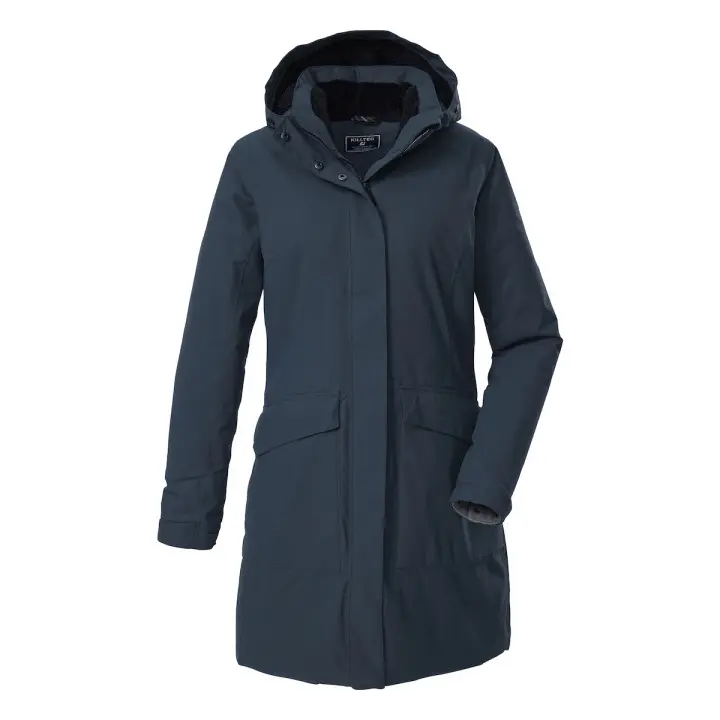 Impermeabile lunga con cappuccio da donna Killtec Kow 18