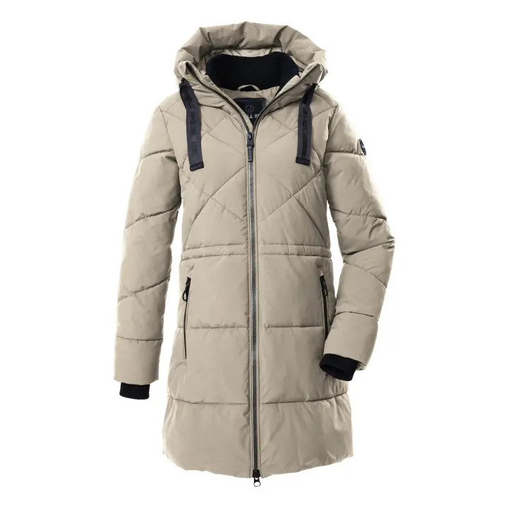 Giacca lunga trapuntata da donna Killtec GW 56