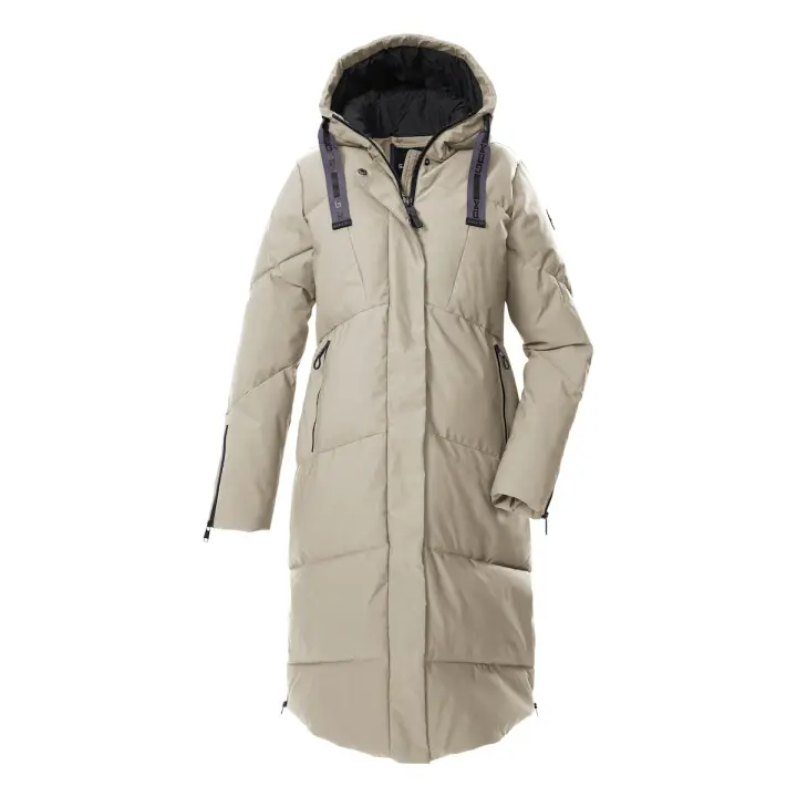 Giacca lunga trapuntata da donna Killtec GW 41 CT
